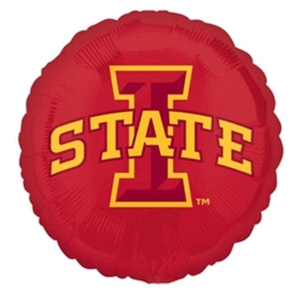 Anagram Anagram 53117 18 in. Iowa State Balloon - Pack of 5 53117